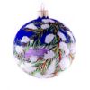 Picture of "Deer in the Woods" Hand Painted Christmas Ball.