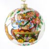 Picture of "To Market" Hand Painted Christmas Ball. Made in Ukraine.