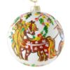 Picture of "To Market" Hand Painted Christmas Ball. Made in Ukraine.
