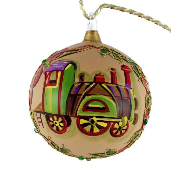 Picture of "Toys". Hand Painted Christmas Ball No.5