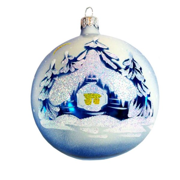 Picture of Santa's Grotto Christmas Ball Ornament