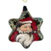 Picture of St. Nicholas Glass Star Hand Painted Christmas Ornament No.4 (Austria)