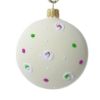Picture of "Baby Giraffe" Medallion - Hand Painted Christmas Ornament.
