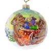Picture of "Christmas Presents" Hand Painted Christmas Ball. Made in Ukraine.