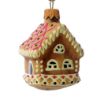 Picture of "Cookie - House" Glass Christmas Ornament.