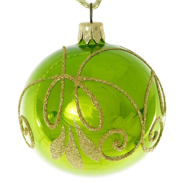 Picture of "Elegance" Hand Painted Christmas Ornament No.5