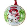 Picture of "Snowman" Hand Painted Christmas Ball No.1