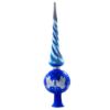 Picture of "Tender" Glass Christmas Tree Topper (blue matte)