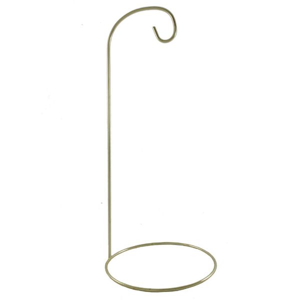 Picture of 12" Brass Finish Wire Christmas Ornament Stand