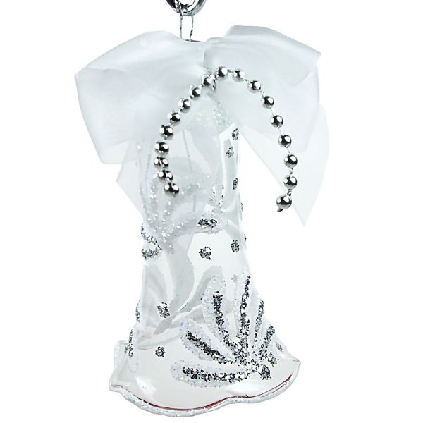 Picture of Glass Bell Crystal - Christmas Tree Ornament