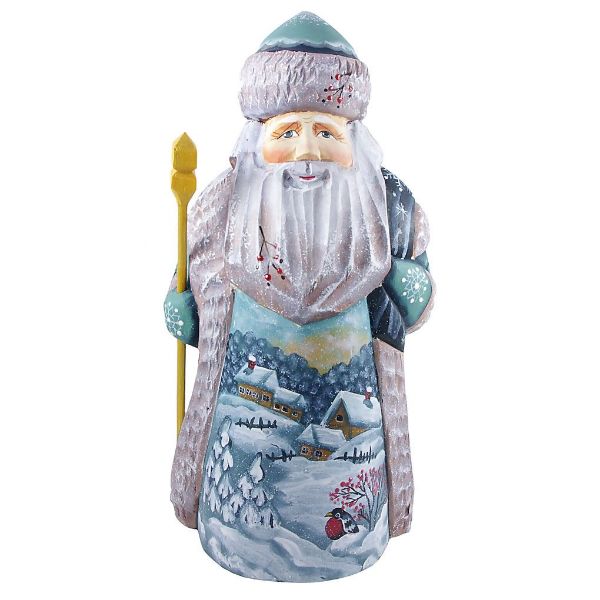 Picture of Hand Carved Wooden Santa