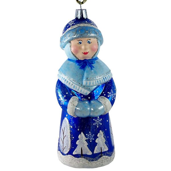 Picture of "Winter" Glass Christmas Ornament