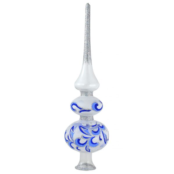 Picture of "Festive" Glass Christmas Tree Topper
