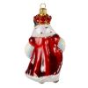Picture of Hand Made Glass Christmas Ornament Mouse King Nutcracker