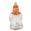 Picture of Hand Made Hand Painted Glass Christmas Ornament "Tsar"