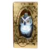 Picture of Hand Made Glass Christmas Ornament "Owl"