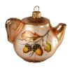 Picture of "Oak Collection Teapot" Glass Christmas Ornament