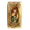 Picture of "Tsarina in Green" Hand-Painted Glass Christmas Ornament