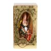 Picture of " Bunny With A Contrabass" Hand-Painted Glass Christmas Ornament