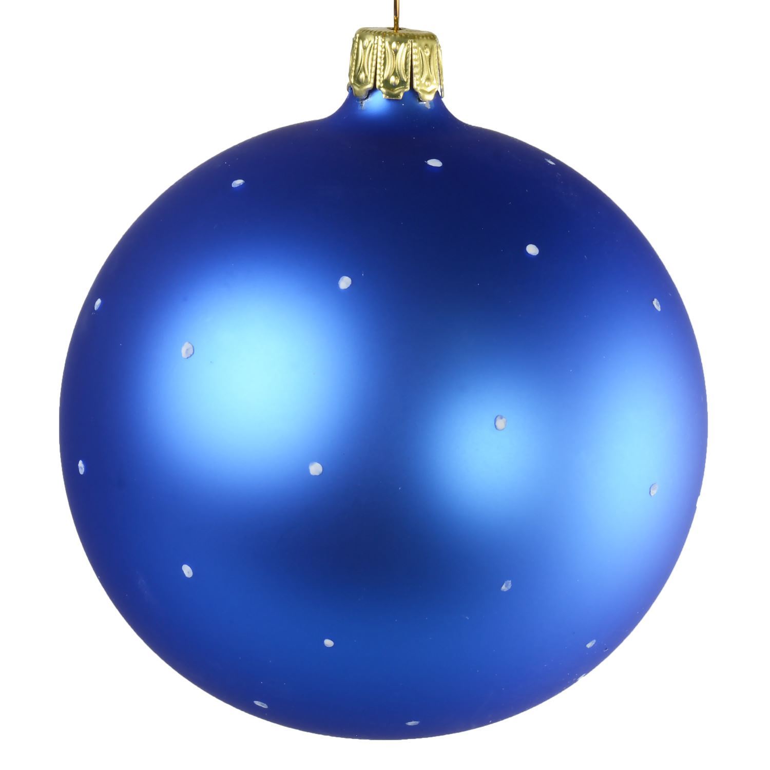 Christmas Ornaments World. Maltese Glass Christmas Ball Ornament