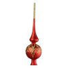 Picture of "Triumph" Red Matte Glass Christmas Tree Topper