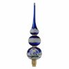 Picture of "Blue Christmas"  Glass Christmas Tree Topper