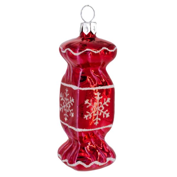 Picture of Glass Christmas Tree Red Candy Ornament