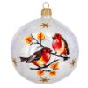 Picture of Glass Christmas Tree Ball Birds Ornament