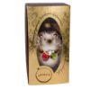 Picture of Hand Made Glass Christmas Ornament Hedgehog With Raspberries