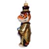 Picture of Tiger The Magician Hand Painted Blown Glass Christmas Tree Collectible Ornament