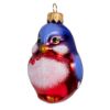 Picture of Bullfinch Hand Made Hand Painted Blown Glass Christmas Tree Ornament