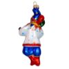 Picture of Circus Musician - Hand Painted Glass Christmas Tree Ornament