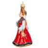 Picture of Tsarina - Russian Princess Hand Painted Glass Christmas Tree Ornament