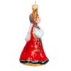 Picture of Tsarina - Russian Princess Hand Painted Glass Christmas Tree Ornament