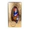 Picture of Goose Playing Accordion Hand Painted Glass Christmas Tree Ornament