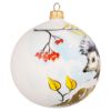 Picture of Hand Made Hand Painted Hedgehog Blown Glass Christmas Tree Ball Ornament