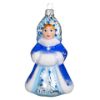 Picture of Snow Maiden Hand Made Hand Blown Glass Christmas Tree Figurine