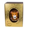 Picture of Symbol of the Year Tiger Cub Medallion Hand Painted Hand Blown Glass Christmas Tree Ornament