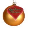 Picture of Hand Painted and Hand Blown Glass Christmas Tree Ball Ornament Rooster