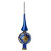 Picture of "Starry" Glass Christmas Tree Topper (blue)