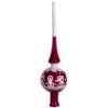 Picture of Glossy Pink Glass Christmas Tree Topper
