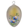 Picture of Three Yellow Ducklings Czech Hand Blown Glass Easter Egg Ornament