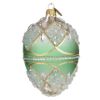 Picture of Hand Blown Large Glass Faberge Style Easter Egg Ornament Icicle 
