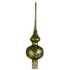 Picture of Christmas Holly Mistletoe Glass Christmas Tree Topper
