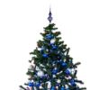 Picture of "Fascination" Blue Glass Christmas Tree Topper