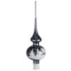 Picture of Winter Countryside Hand Blown Glass Christmas Tree Topper