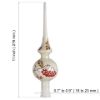 Picture of Rowan Hand Blown Glass Christmas Tree Topper