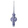 Picture of "Crystal" Blue Glass Christmas Tree Topper