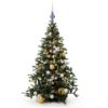 Picture of "Crystal" Blue Glass Christmas Tree Topper