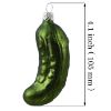 Picture of Glass German Pickle (dark green matte)